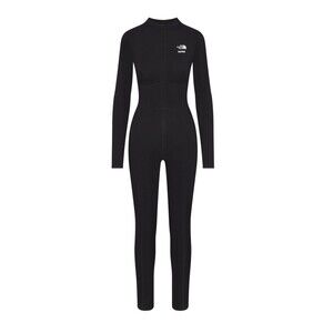Size Small The North Face X SKIMS Refina Bodysuit ONYX Black | S | IN HAND